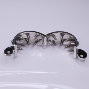 Cockring ball stretcher pointes en acier inoxydable